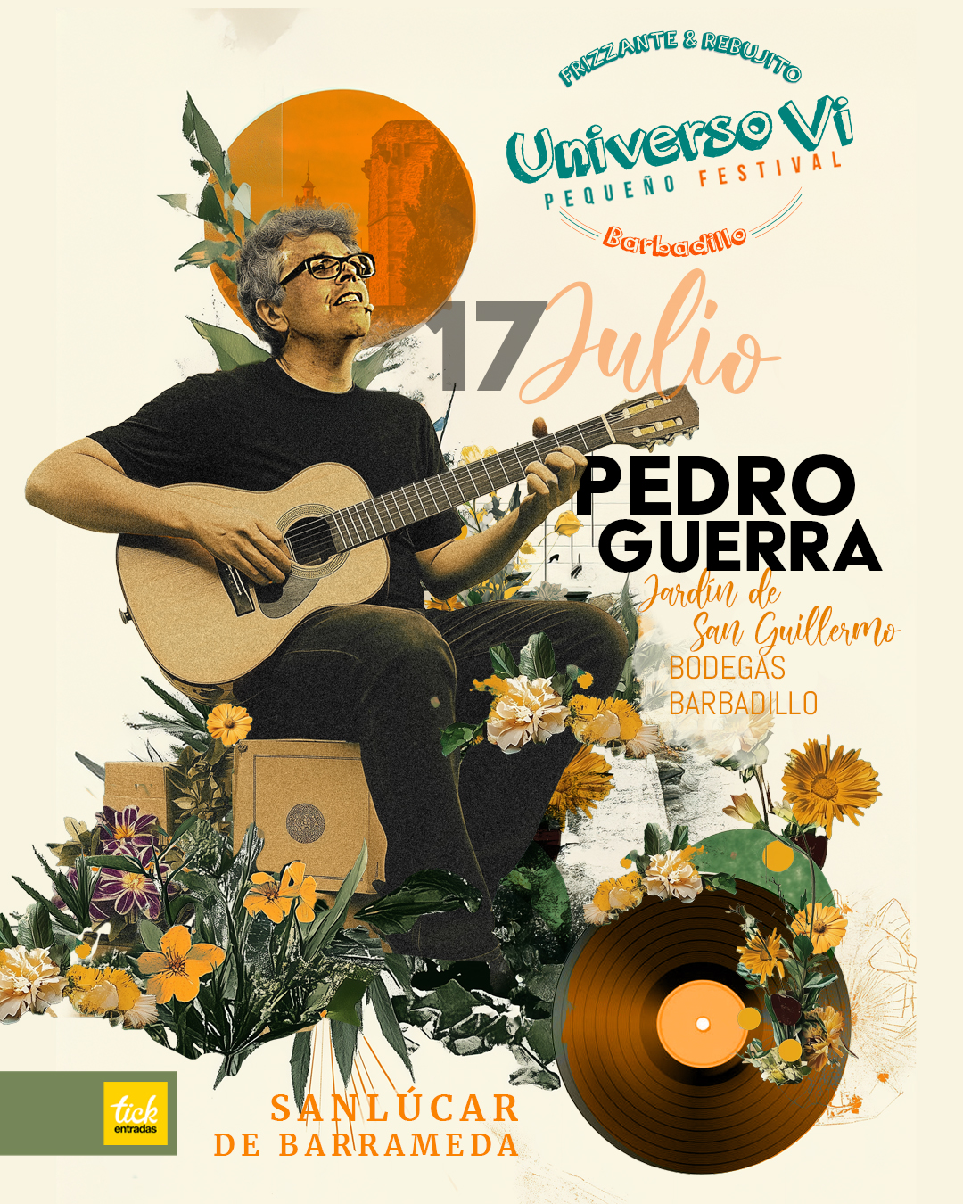 Pedro Guerra llega a la segunda edición de UNIVERSO VI