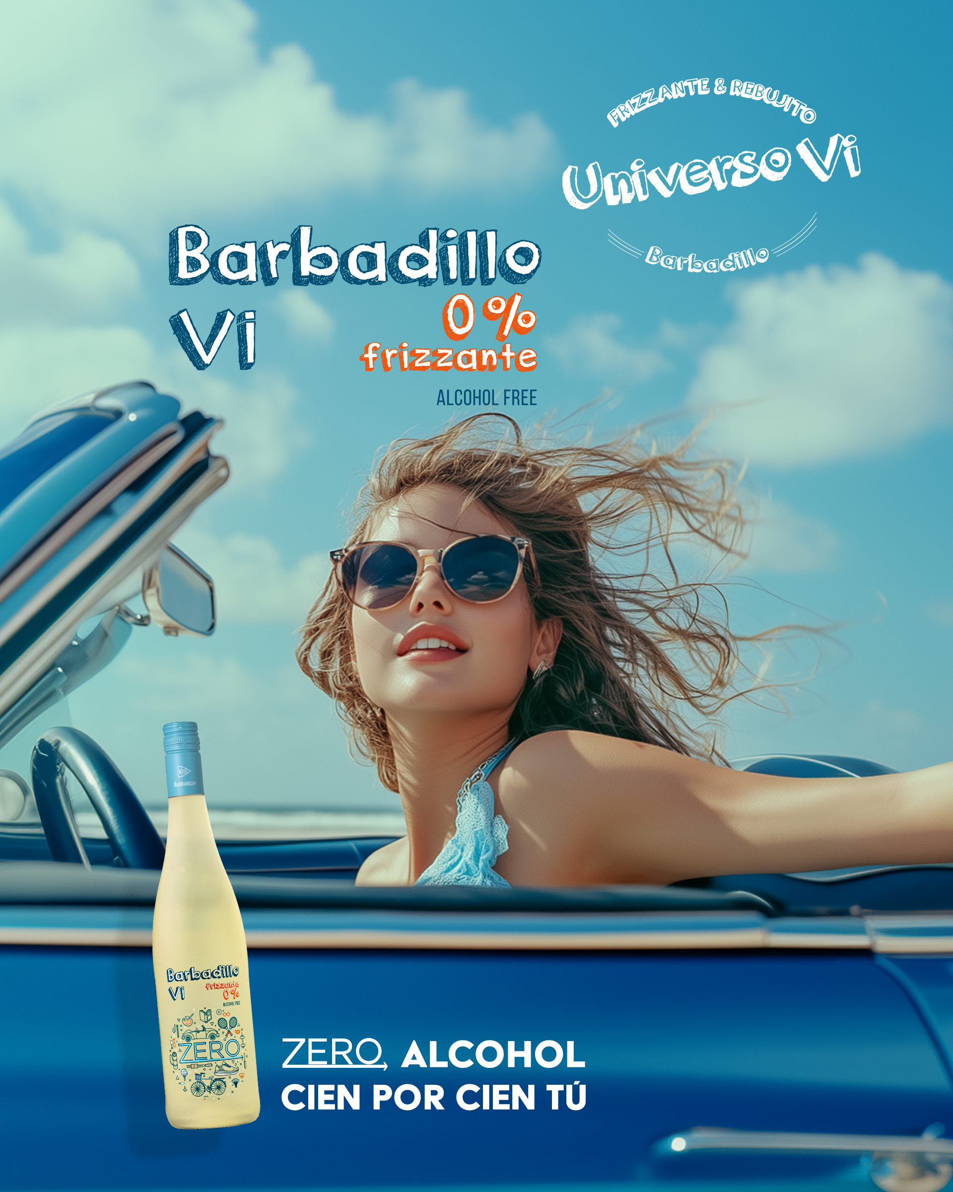Barbadillo lanza Vi Frizzante Zero 0%: su primer vino sin alcohol y una apuesta pionera en Cádiz
