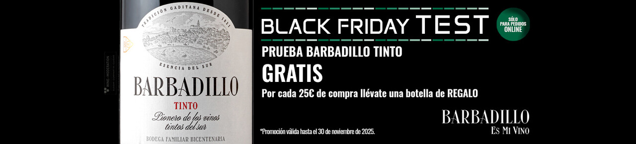 promo black friday barbadillo