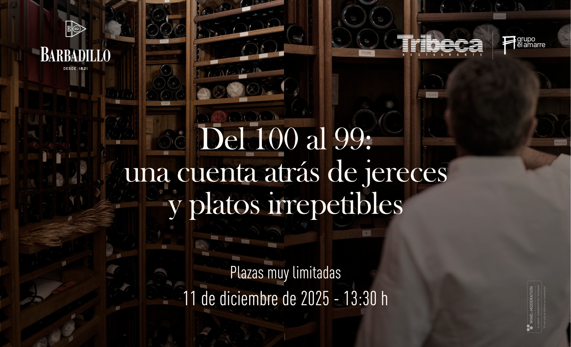 Cata de jereces de Barbadillo con 100 y 99 puntos Parker y platos irrepetibles en Tribeca